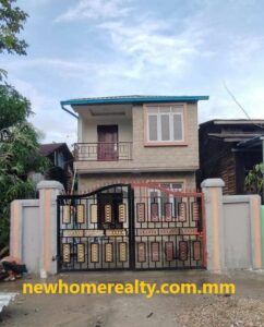 Land House For sell in North Dagon, Yangon, Myanmar.