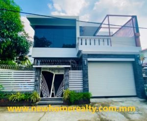 2 RC Landed House with Swimming pool for sale in North Dagon, Yangon Myanmar
