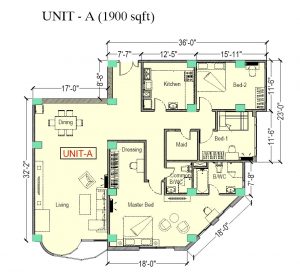 New Home Realty Ngar Htat Gyi Condo Layout Plan
