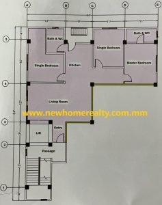 Thingangyun condo layout plan