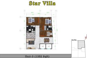 Star Villa Layout Plan